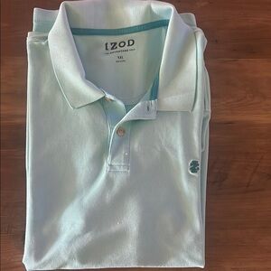 Izod Green Polo Shirt Classic Design